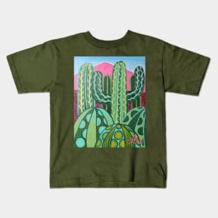 A Cluster of Cactus Kids T-Shirt